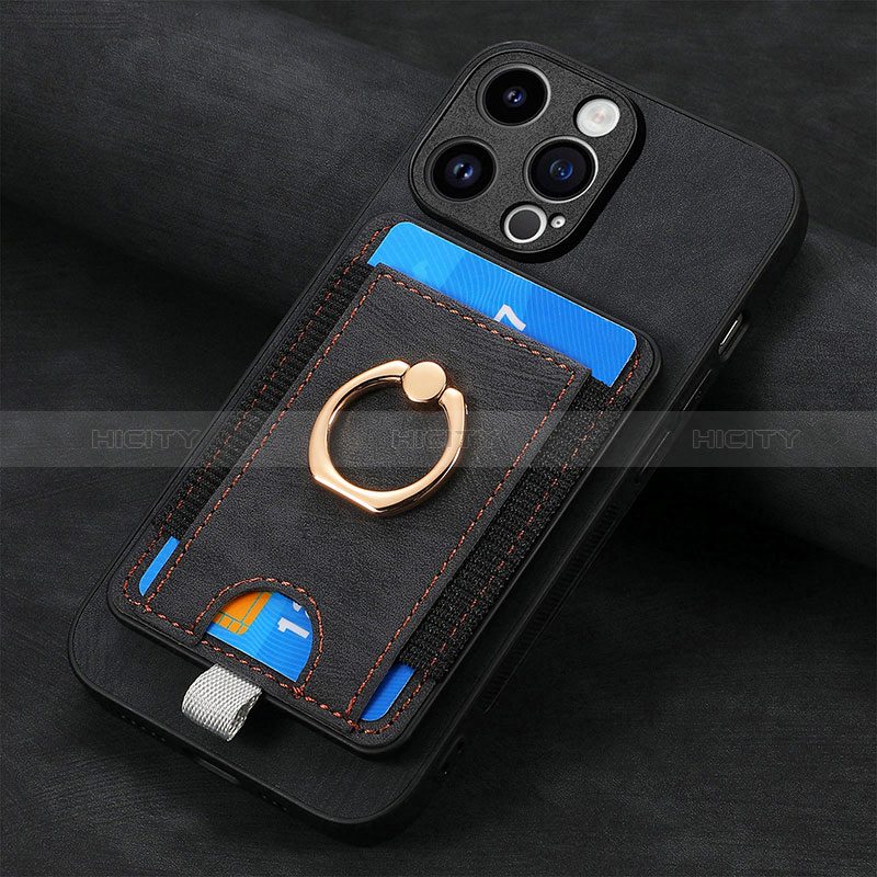 Funda Silicona Goma de Cuero Carcasa SD18 para Apple iPhone 14 Pro Max