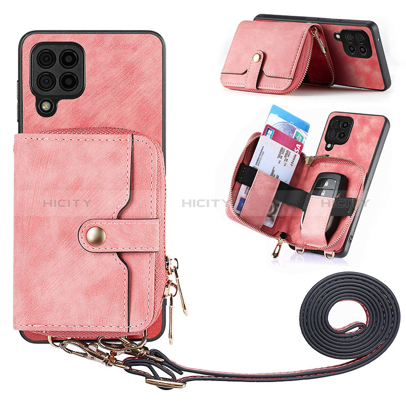 Funda Silicona Goma de Cuero Carcasa SD2 para Samsung Galaxy A12 Nacho