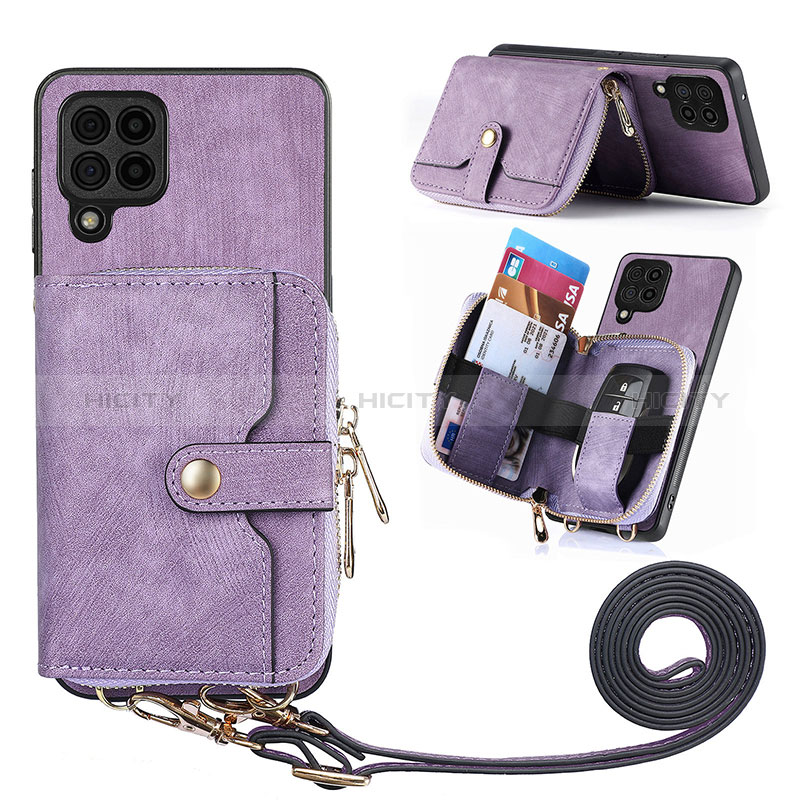 Funda Silicona Goma de Cuero Carcasa SD2 para Samsung Galaxy A12 Nacho