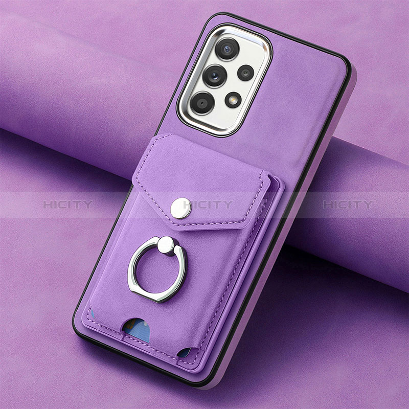 Funda Silicona Goma de Cuero Carcasa SD3 para Samsung Galaxy A72 5G