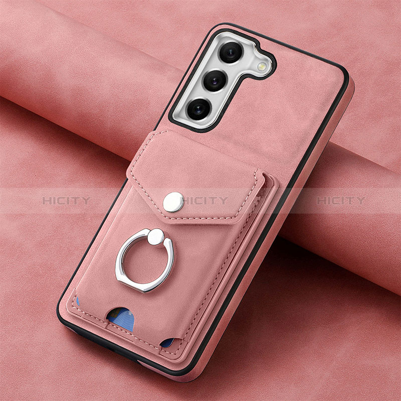 Funda Silicona Goma de Cuero Carcasa SD3 para Samsung Galaxy S21 FE 5G Rosa