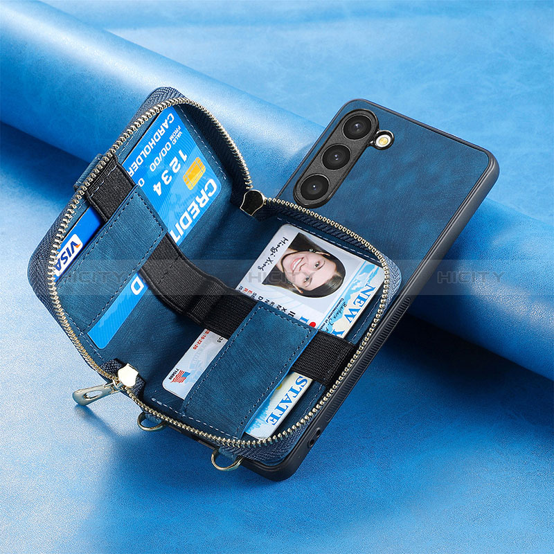 Funda Silicona Goma de Cuero Carcasa SD3 para Samsung Galaxy S23 5G