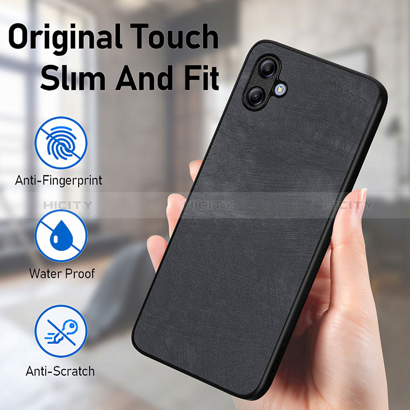 Funda Silicona Goma de Cuero Carcasa SD4 para Samsung Galaxy A04E