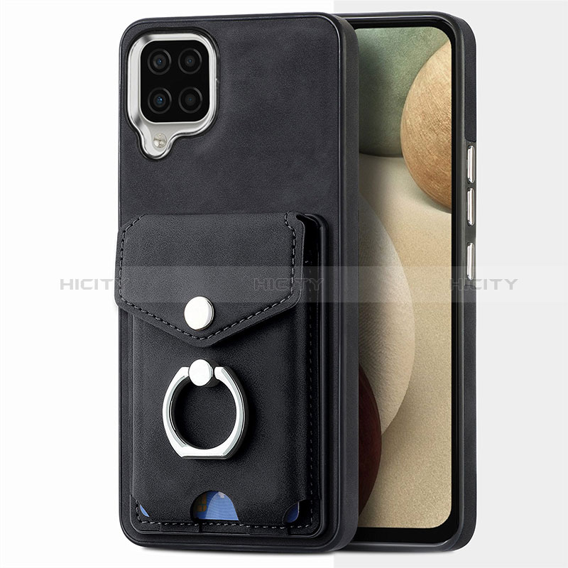 Funda Silicona Goma de Cuero Carcasa SD4 para Samsung Galaxy A12