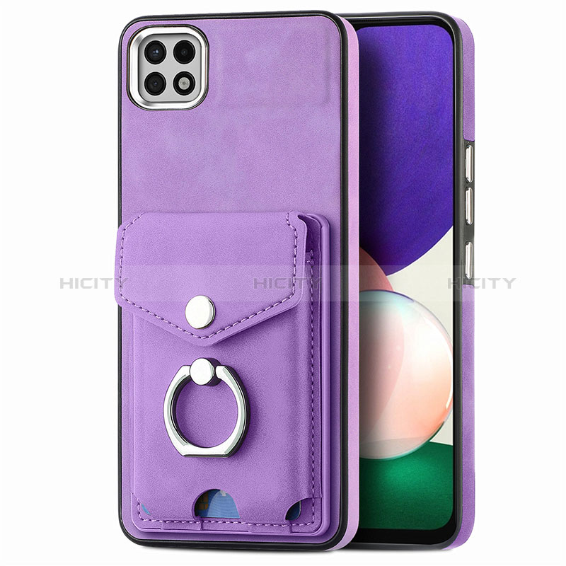 Funda Silicona Goma de Cuero Carcasa SD4 para Samsung Galaxy A22 5G