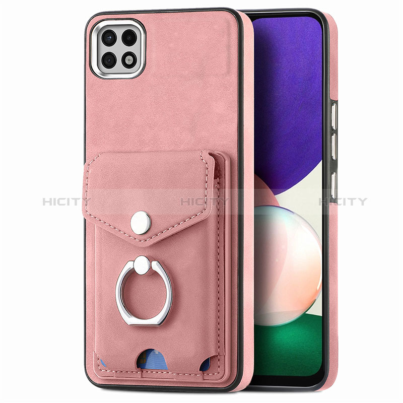 Funda Silicona Goma de Cuero Carcasa SD4 para Samsung Galaxy A22 5G