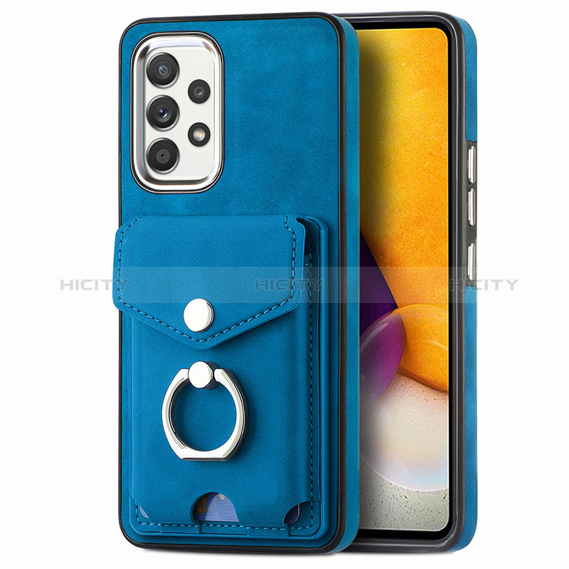 Funda Silicona Goma de Cuero Carcasa SD4 para Samsung Galaxy A72 5G