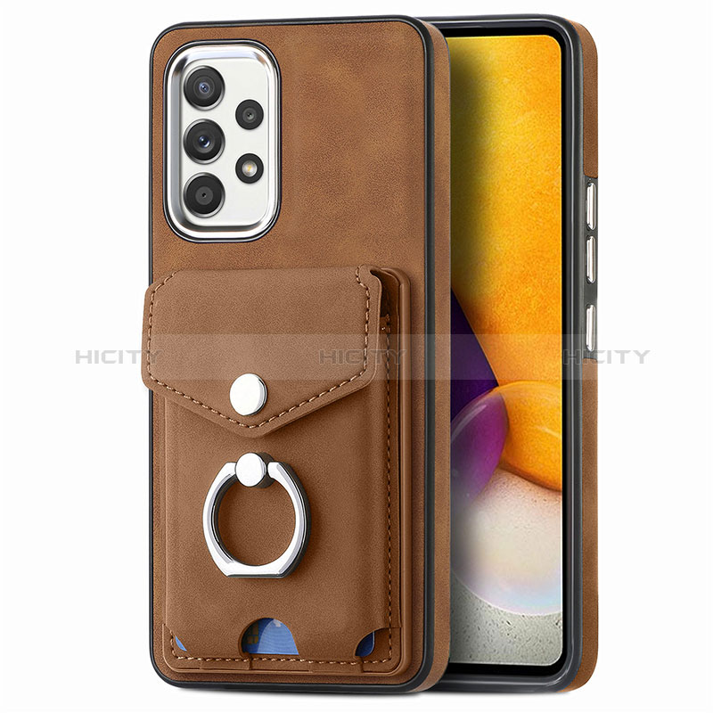 Funda Silicona Goma de Cuero Carcasa SD4 para Samsung Galaxy A72 5G