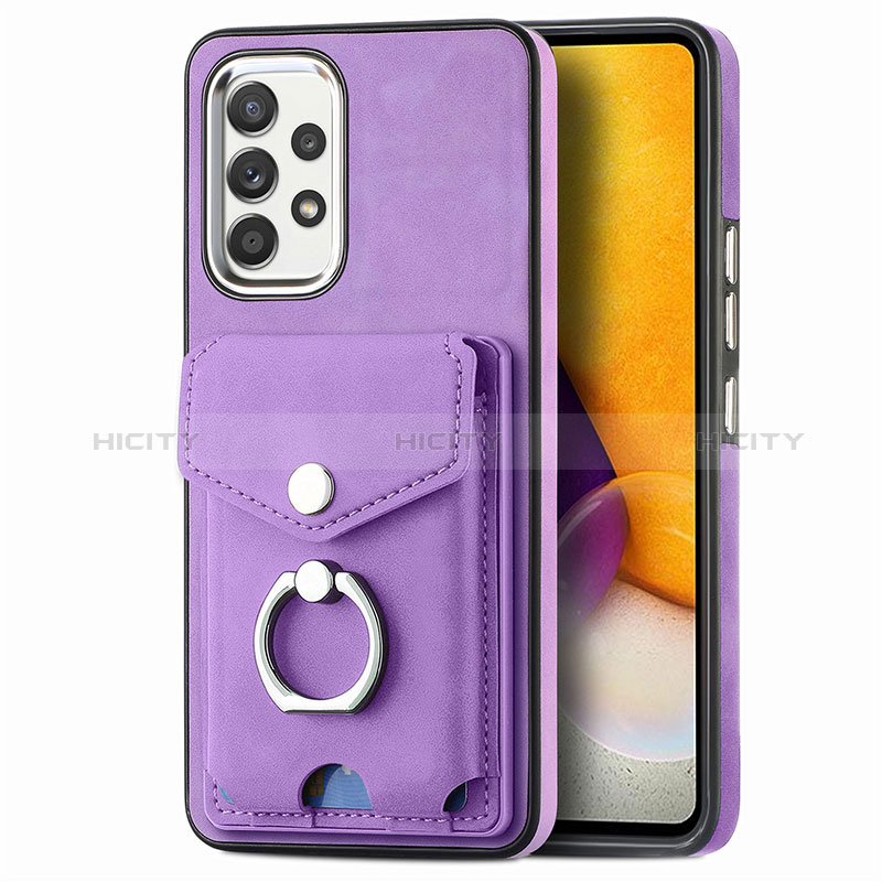 Funda Silicona Goma de Cuero Carcasa SD4 para Samsung Galaxy A72 5G