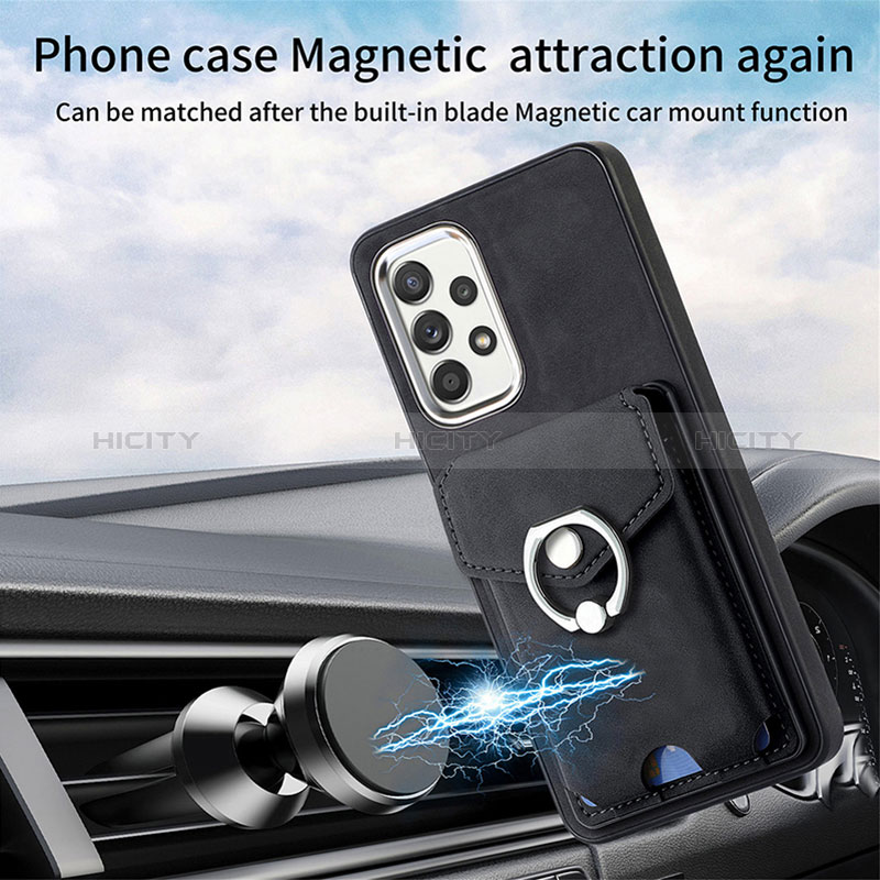 Funda Silicona Goma de Cuero Carcasa SD4 para Samsung Galaxy M32 5G