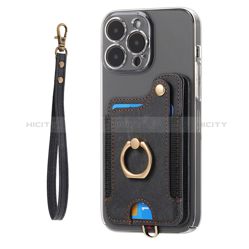 Funda Silicona Goma de Cuero Carcasa SD5 para Apple iPhone 14 Pro