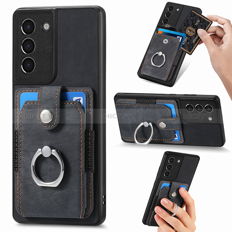 Funda Silicona Goma de Cuero Carcasa SD5 para Samsung Galaxy S21 FE 5G