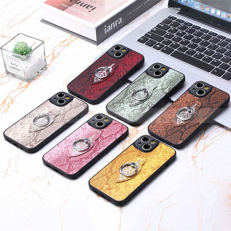 Funda Silicona Goma de Cuero Carcasa SD7 para Apple iPhone 14 Plus