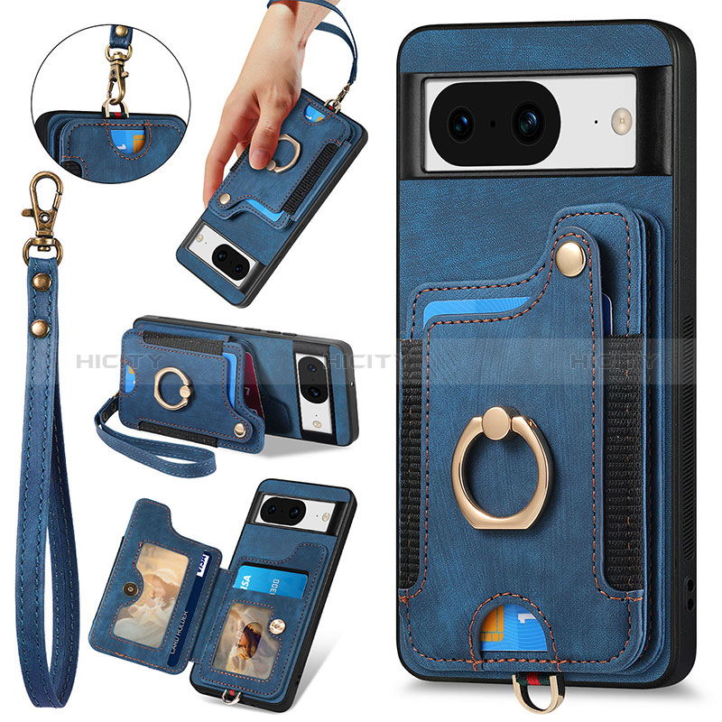 Funda Silicona Goma de Cuero Carcasa SD7 para Google Pixel 8 5G