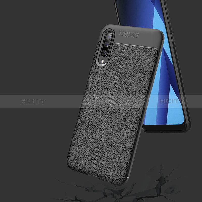 Funda Silicona Goma de Cuero Carcasa WL1 para Samsung Galaxy A70S