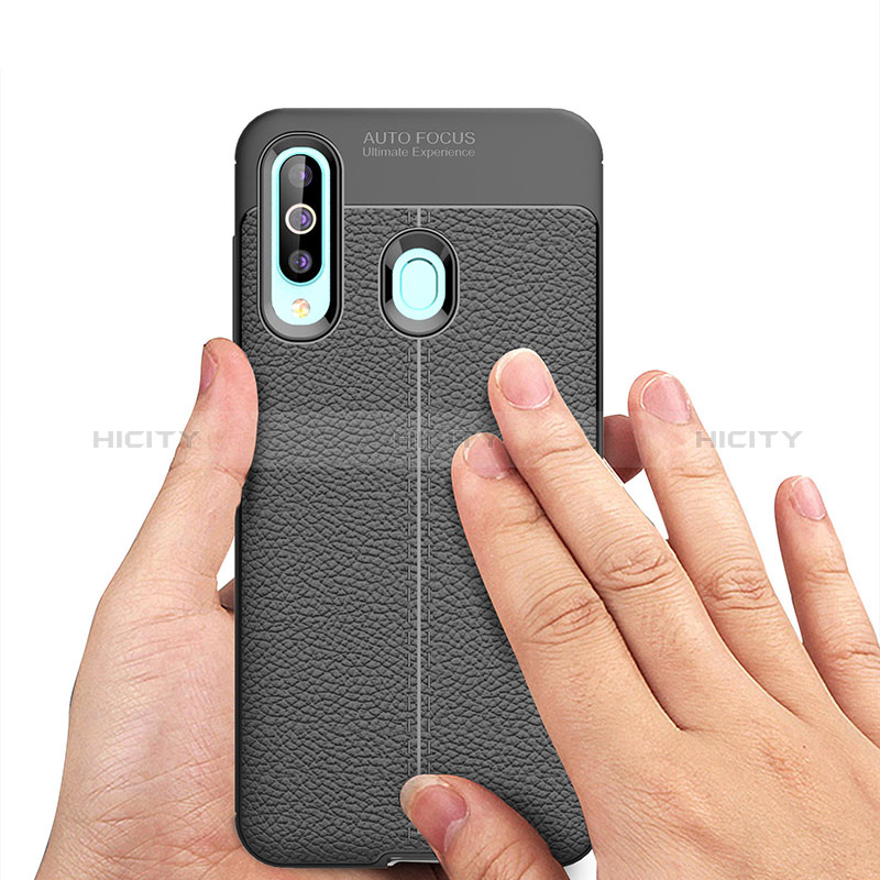 Funda Silicona Goma de Cuero Carcasa WL1 para Samsung Galaxy M40