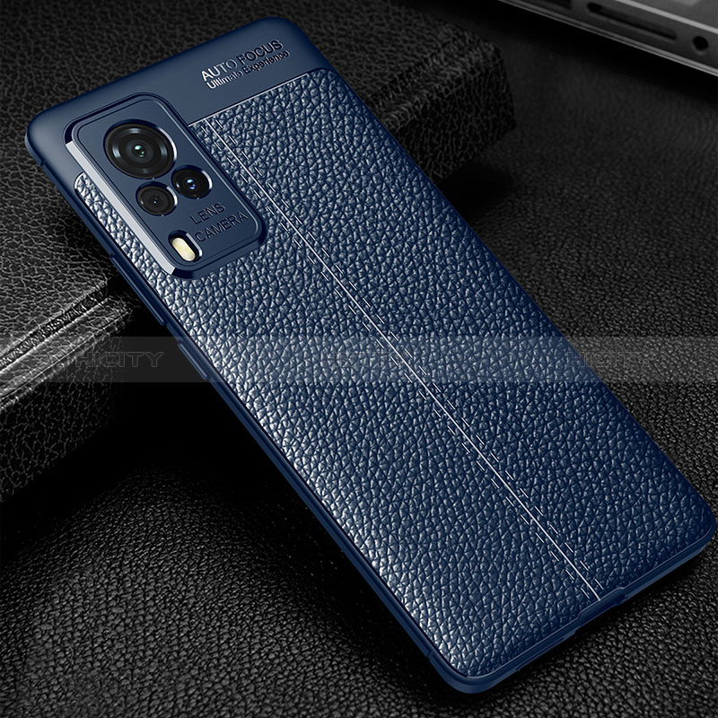 Funda Silicona Goma de Cuero Carcasa WL1 para Vivo X60 Pro 5G