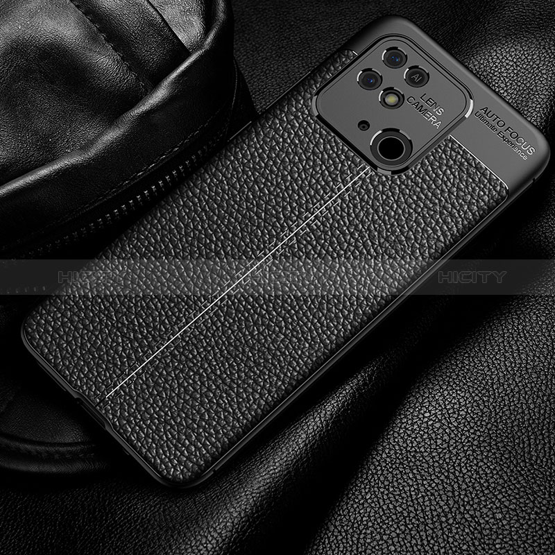 Funda Silicona Goma de Cuero Carcasa WL1 para Xiaomi Redmi 10C 4G