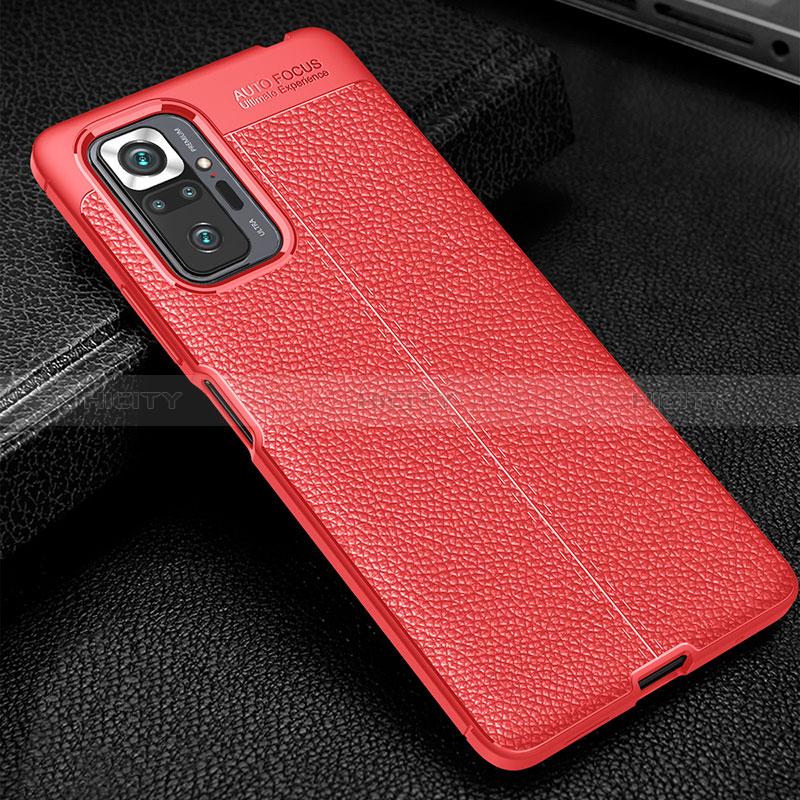 Funda Silicona Goma de Cuero Carcasa WL1 para Xiaomi Redmi Note 10 Pro Max