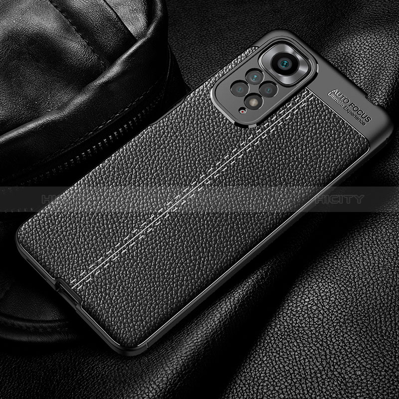 Funda Silicona Goma de Cuero Carcasa WL1 para Xiaomi Redmi Note 11 4G (2022)