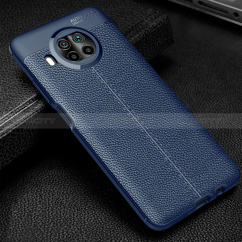 Funda Silicona Goma de Cuero Carcasa WL2 para Xiaomi Mi 10T Lite 5G Azul