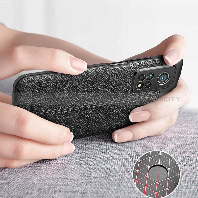 Funda Silicona Goma de Cuero Carcasa WL2 para Xiaomi Mi 10T Pro 5G