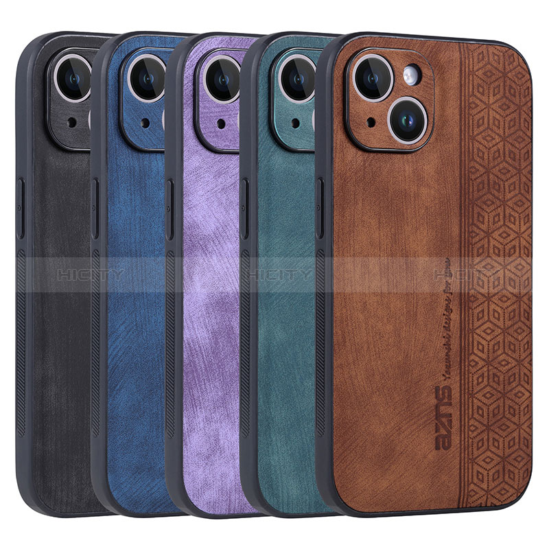 Funda Silicona Goma de Cuero Carcasa YZ1 para Apple iPhone 14 Pro Max