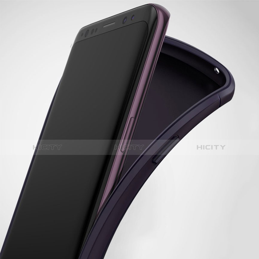 Funda Silicona Goma Mate para Samsung Galaxy S9 Plus Negro