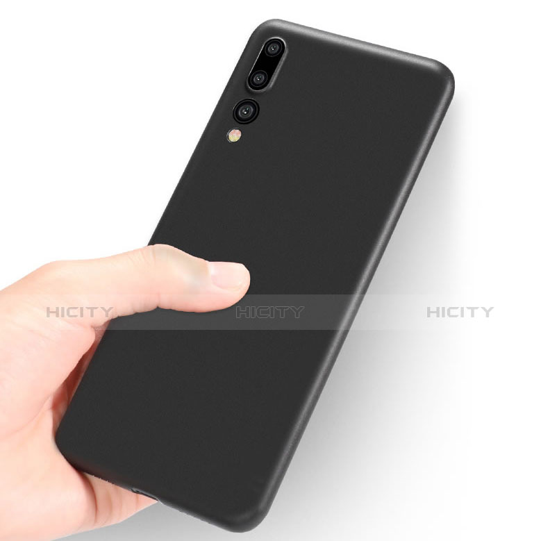 Funda Silicona Goma para Huawei P20 Pro Negro