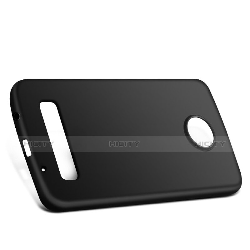 Funda Silicona Goma para Motorola Moto Z Play Negro