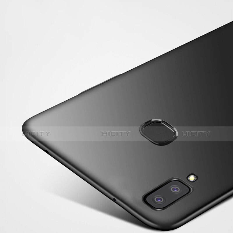 Funda Silicona Goma para Samsung Galaxy A8 Star Negro