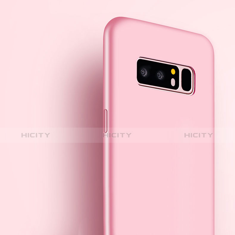 Funda Silicona Goma para Samsung Galaxy Note 8 Oro Rosa