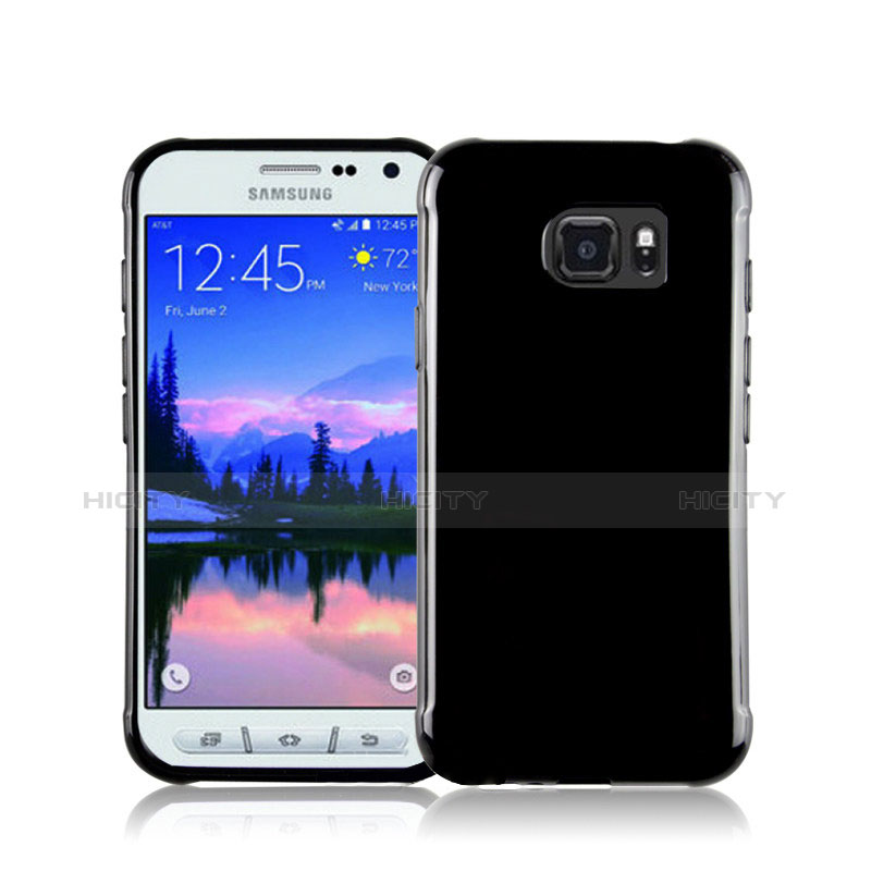 Funda Silicona Goma para Samsung Galaxy S7 Active G891A Negro