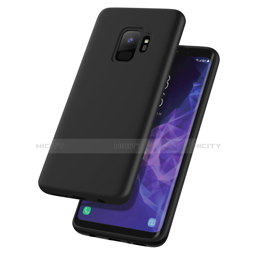 Funda Silicona Goma para Samsung Galaxy S9 Negro