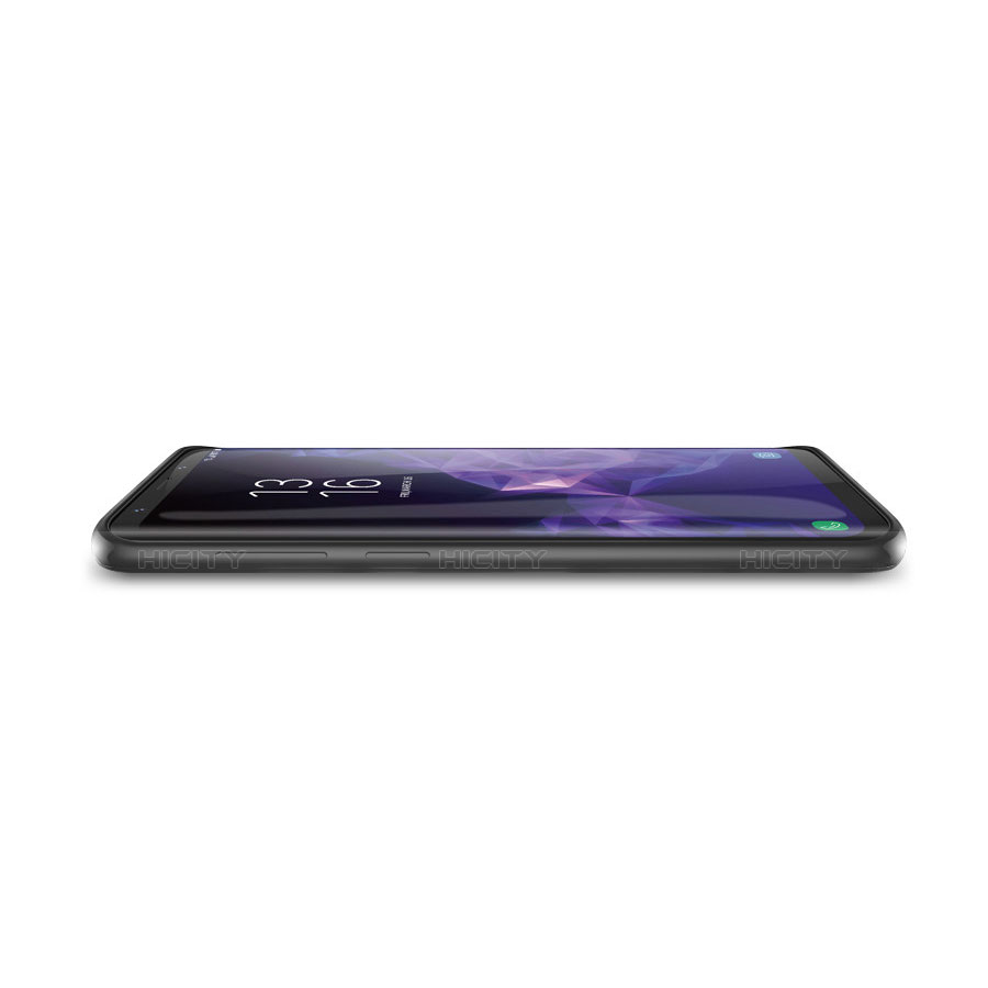 Funda Silicona Goma para Samsung Galaxy S9 Negro