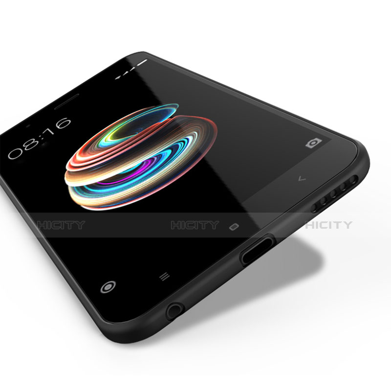 Funda Silicona Goma para Xiaomi Mi A1 Negro