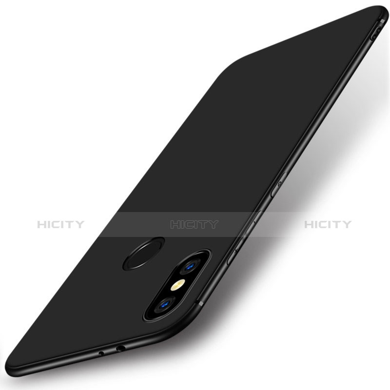 Funda Silicona Goma para Xiaomi Mi A2 Negro