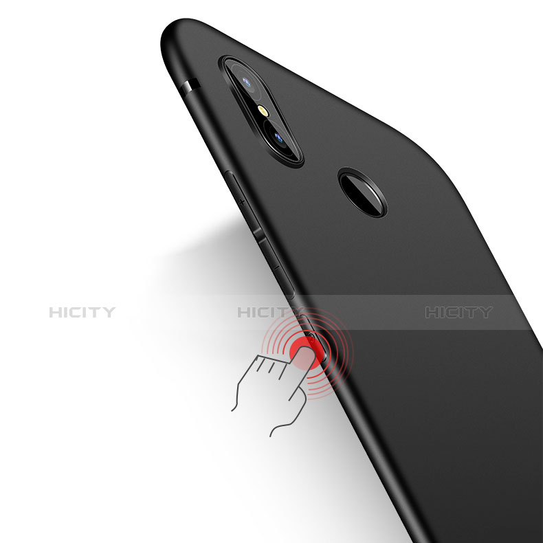 Funda Silicona Goma para Xiaomi Mi A2 Negro