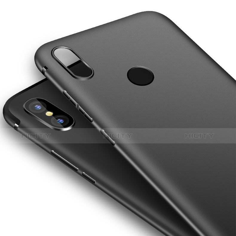 Funda Silicona Goma para Xiaomi Mi A2 Negro