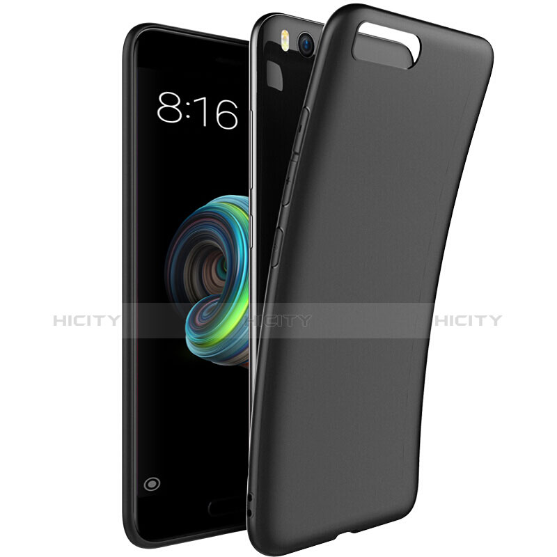 Funda Silicona Goma para Xiaomi Mi Note 3 Negro