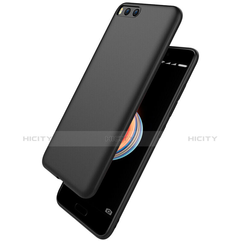 Funda Silicona Goma para Xiaomi Mi Note 3 Negro