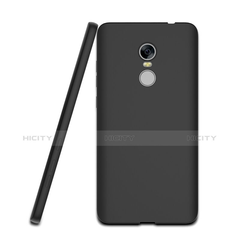 Funda Silicona Goma para Xiaomi Redmi Note 4 Negro