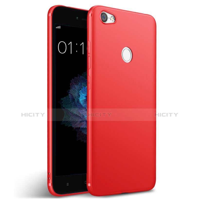 Funda Silicona Goma para Xiaomi Redmi Note 5A High Edition Rojo