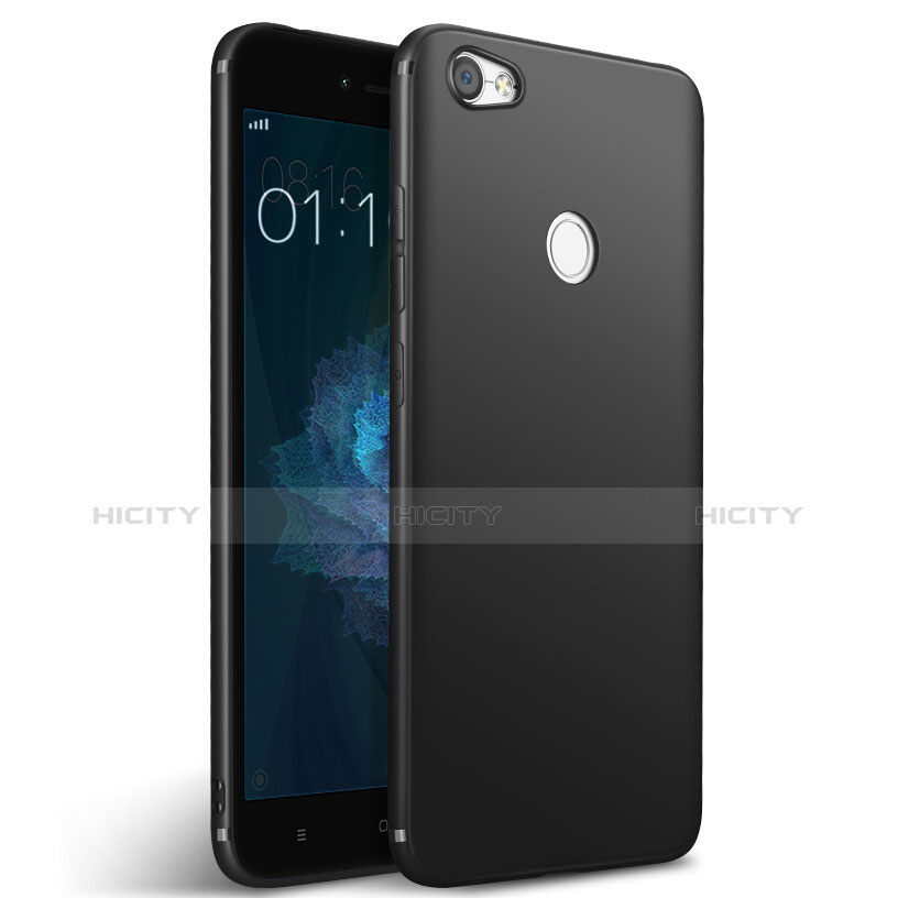 Funda Silicona Goma para Xiaomi Redmi Note 5A Pro Negro