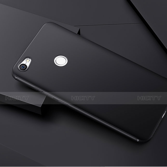 Funda Silicona Goma para Xiaomi Redmi Y1 Negro
