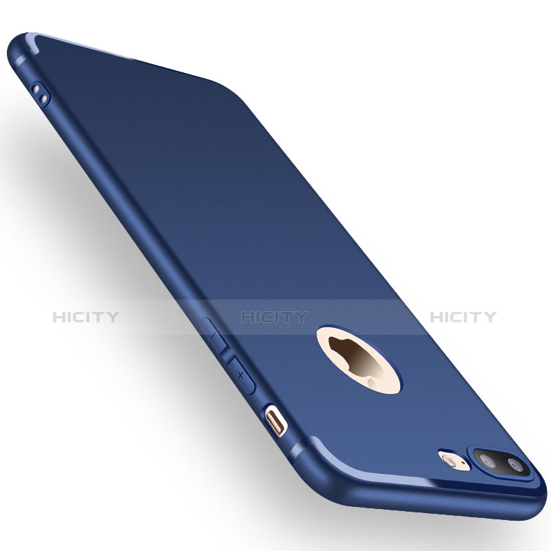 Funda Silicona Goma TPU C06 para Apple iPhone 7 Plus Azul