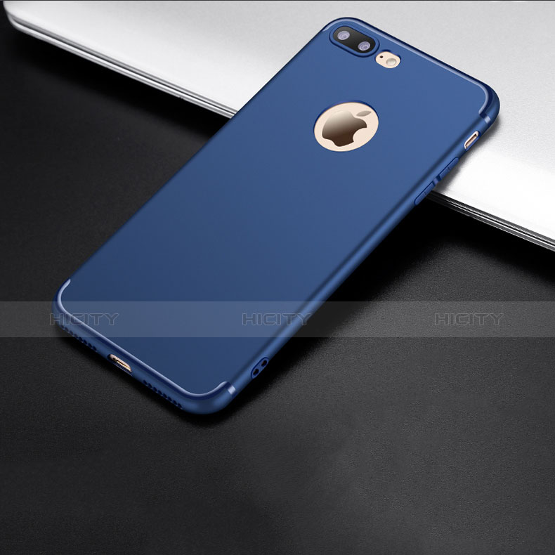 Funda Silicona Goma TPU C06 para Apple iPhone 7 Plus Azul