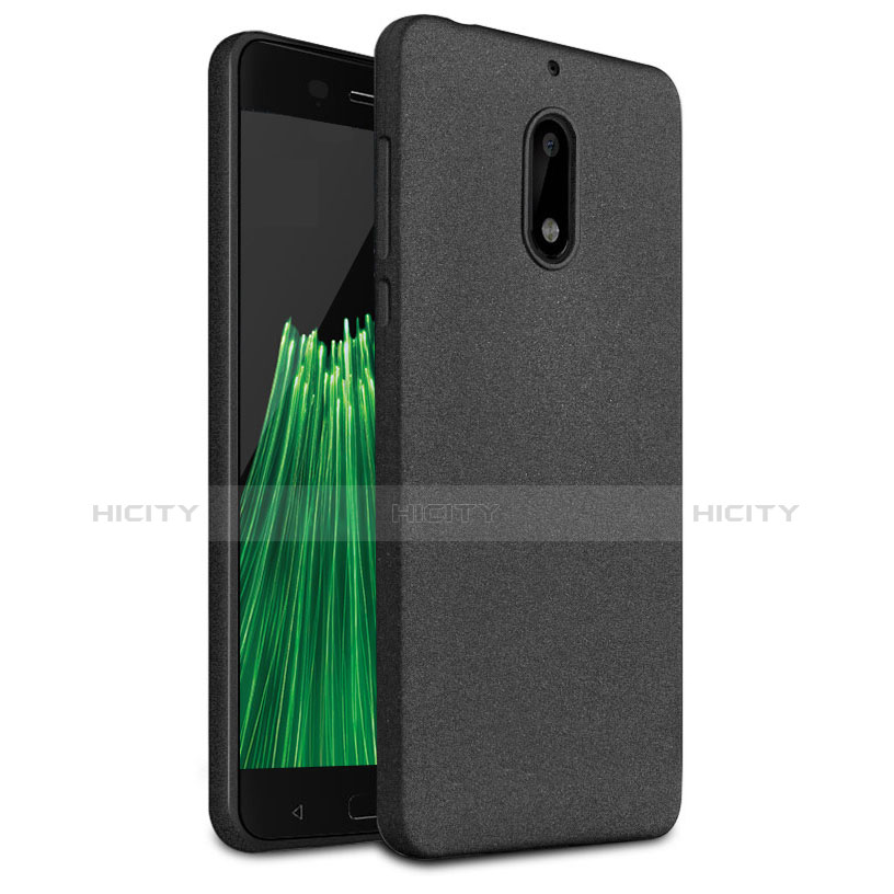 Funda Silicona Goma TPU para Nokia 6 Negro