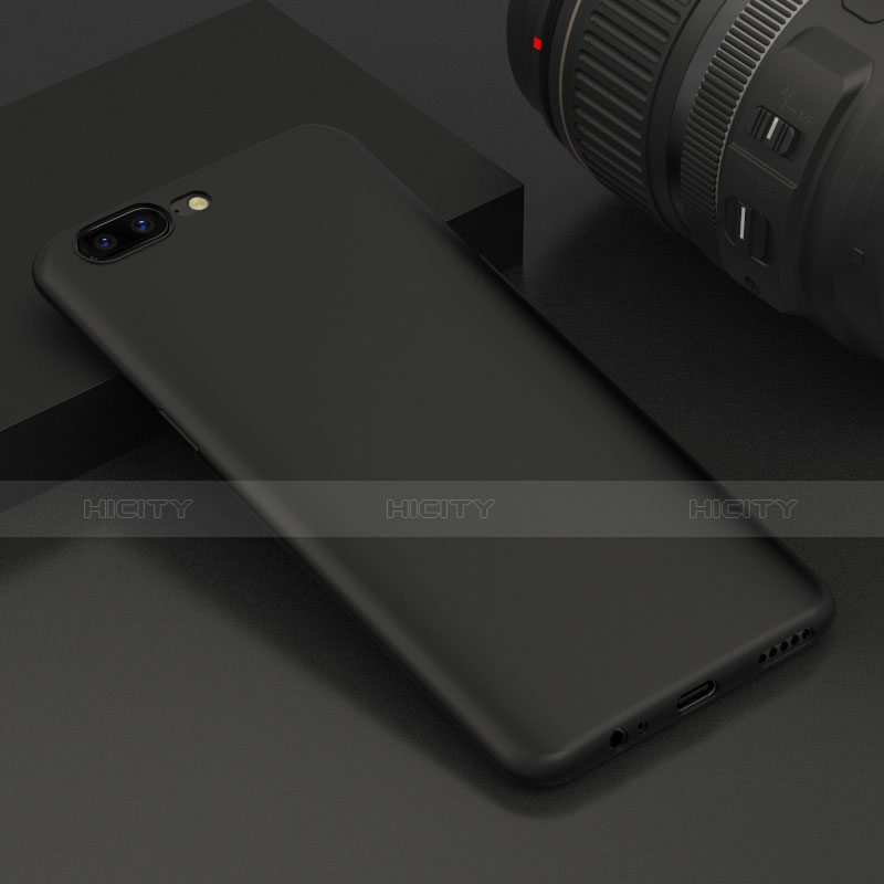 Funda Silicona Goma TPU para OnePlus 5 Negro