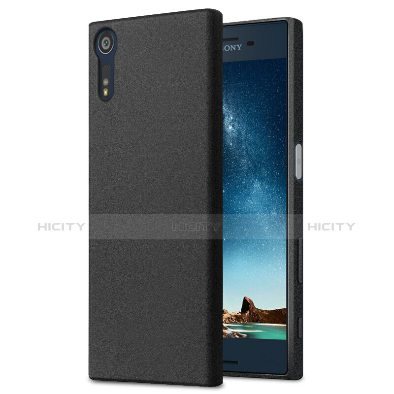 Funda Silicona Goma TPU para Sony Xperia XZs Negro